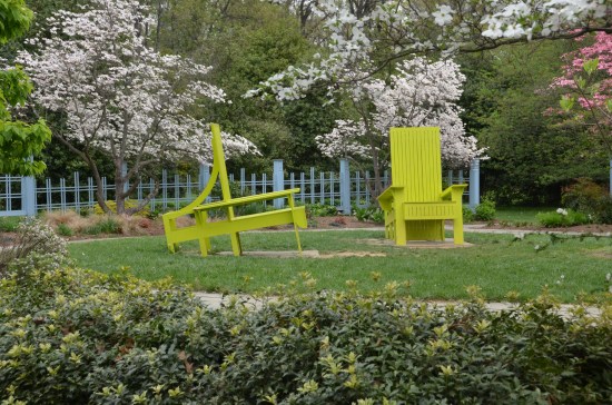 Rutgers Gardens, The Chair Garden, Kirk R. Brown, John Bartram